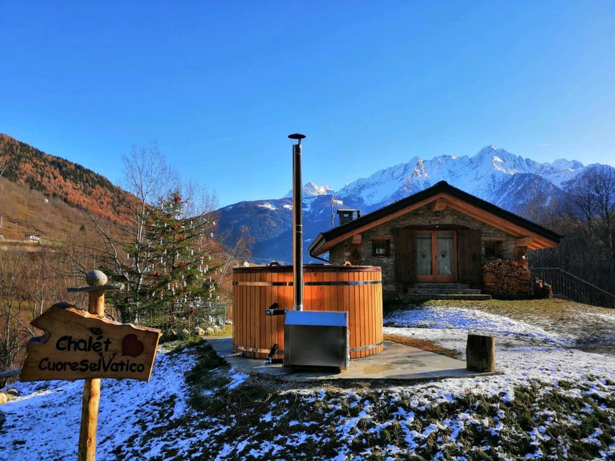 Chalet Cuore Selvatico Monno Екстериор снимка